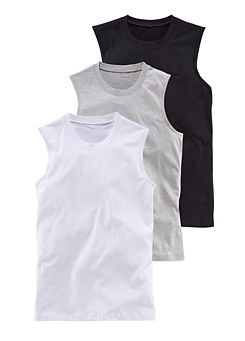 Pack of 3 Muscle Shirts