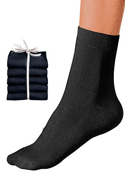 Pack of 5 Ladies Socks