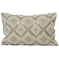Paoletti Kenitra Embellished 30x50cm Boudoir Cushion