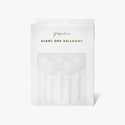 Paperchase Pack of 5 Giant Orb Balloons