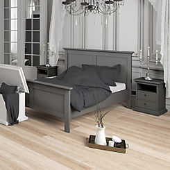 Paris Wooden Bed