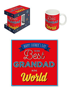 Partisan Products Fathers Day Best Grandad Gift Set
