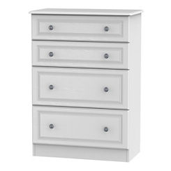 Pembroke Ready Assembled 4 Drawer Deep Chest of Drawers