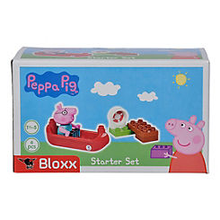 Peppa Pig Big-Bloxx Daddy Pig’s Boat Starter Set Toy Playset