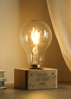 Personalised Momento Personalised Stars LED Bulb Small Light