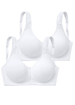 Petite Fleur Non-wired Pack of 2 Bras