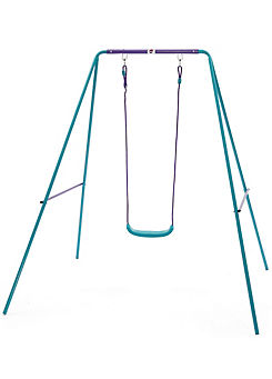 Plum Single Swing Set - Purple/Teal