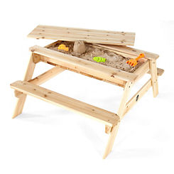 Plum® Wooden Sand & Picnic Table