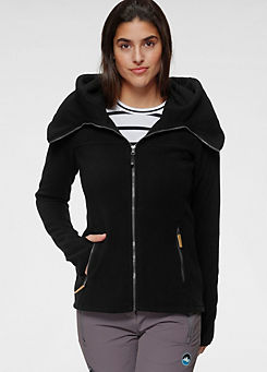 Polarino Wide Collar Fleece Jacket