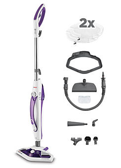Polti Vaporetto SV440 Double Steam Mop with Handheld Cleaner & 11 Accessories