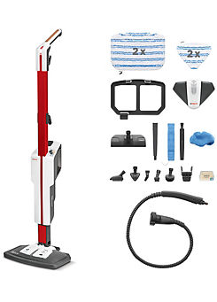 Polti Vaporetto SV650 Style 2-in-1 Steam Mop with Handheld Cleaner & 19 Accessories