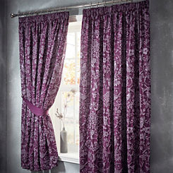 Portfolio Home Oak Tree Plum Standard Header Curtains