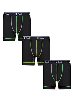 Pringle Men’s Pack of 3 Black Sports Underwears