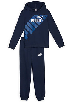Puma Kids Logo Print Jogging Suit