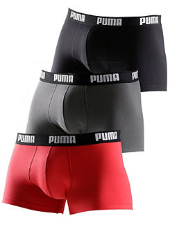 Puma Pack of 3 Boxers