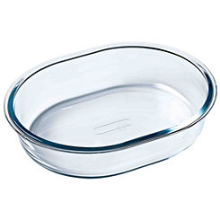 Pyrex Glass Oval 1.5L Pie Dish
