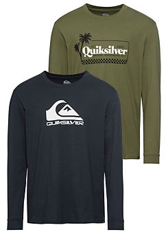 Quiksilver Pack of 2 Long Sleeve Tops