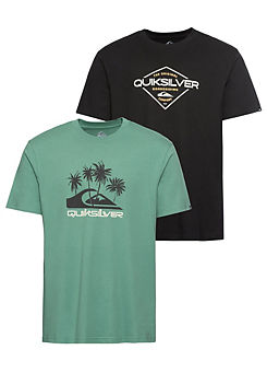 Quiksilver Pack of 2 T-Shirts