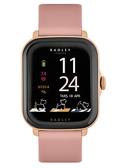 Radley London Series 20 Smart Calling Watch with Cobweb Silicone Strap
