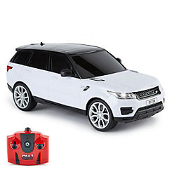 Range Rover CMJ Remote Control 1:18 Scale 2014 Range Rover Sport White 2.4Ghz