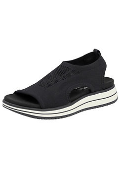 Remonte Wedge Heel Slip-On Sandals