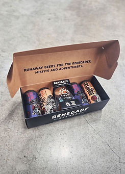 Renegade Brewery Alcohol Free Gift Pack (4 x 440ml Cans & Glass)