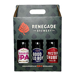 Renegade Brewery Real Ale Three Bottle Gift Box