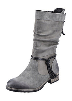 rieker grey boots