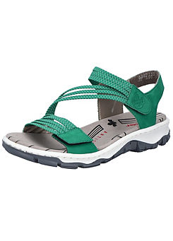Rieker Velcro Strappy Sandals