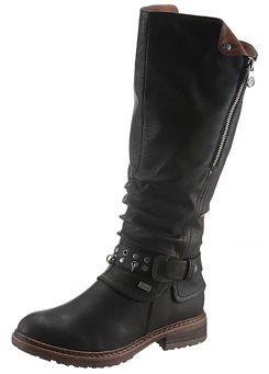 rieker ladies knee high boots