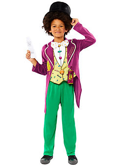 Roald Dahl Kids Classic Willy Wonka Fancy Dress Costume