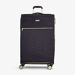 Rock Sloane 8 Wheel Softshell Expandable Suitcase Large