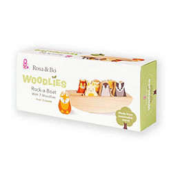 Rosa & Bo Rock-A-Boat Woodlies Woodland Friends Toy