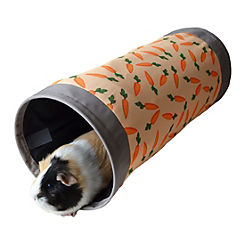 Rosewood Carrot Fabric Pet Tunnel