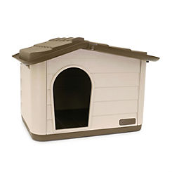Rosewood Outdoor Knock-Down Pet House Brown for Cat, Dog & Rabbit