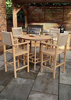 Royalcraft Sunray 4 Seat High Bar Set with Stacking Chairs