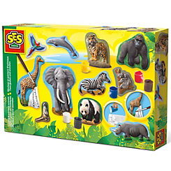 SES Creative Animals Casting and Painting Set