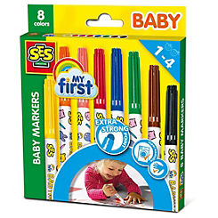 SES Creative My First Baby Markers - 8 Colours