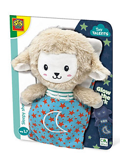 SES Creative Tiny Talents Sleepy Sheep Night Buddy Glow-In-The-Dark