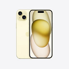 SIM Free Apple iPhone 15 Plus 256GB - Yellow