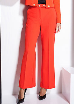 STAR by Julien Macdonald Orange Bootcut Tailored Trousers