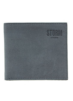 STORM London Men’s Filey Grey Leather Wallet