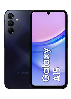 Samsung Galaxy SIM Free A15 128GB Mobile Phone - Black