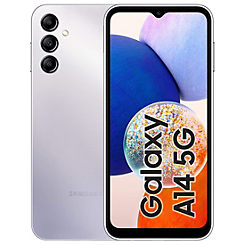 Samsung SIM Free Galaxy A14 5G 64Gb Mobile Phone - Silver
