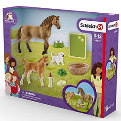 Schleich Horse Club Sarah’s Baby Animal Care Playset