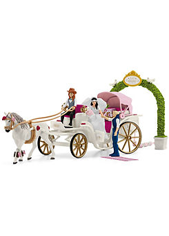Schleich Horse Club Wedding Carriage Toy Playset