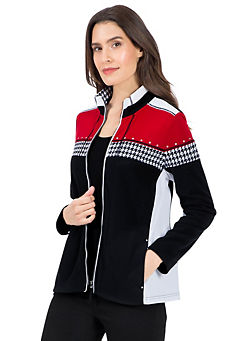 Sequin Fleece Jacket