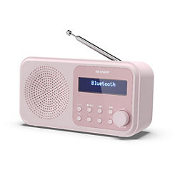 Sharp DR-P420(PK) Tokyo Digital Radio DAB/DAB+ & FM with Bluetooth - Pink