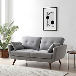 Sicily Linen Occasional 2 Seater Sofa