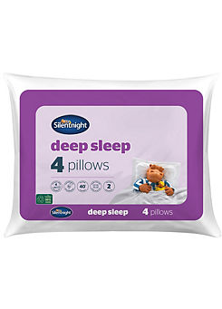Silentnight Deep Sleep Pack of 4 Pillows